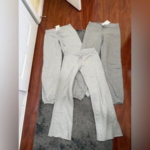 BUNDLE OF 3 Brandy Melville Low Rise Sweatpants